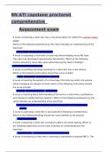 RN ATI capstone proctored comprehensive   Assessment exam