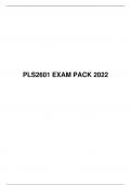 PLS2601 EXAM PACK 2022, University of South Africa (Unisa)