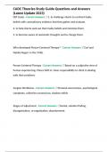 CADC Theories Study Guide Questions and Answers &lpar;Latest Update 2023&rpar;
