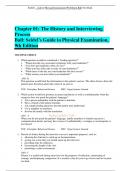 Chapter 01&colon; The History and Interviewing Process Ball&colon; Seidel&rsquo;s Guide to Physical Examination&comma; 9th Edition
