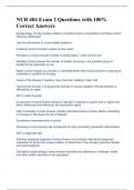 NUR 404 Exam 2 Questions with 100&percnt; Correct Answers 