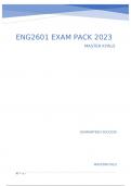 ENG2601 EXAM PACK 2023.