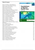 Test Bank For Foundations of Mental Health Care 8th Edition Morrison-Valfre: ISBN-10 0323810292 ISBN-13 978-0323810296, A+