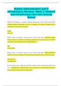 System Administration and IT Infrastructure Services&period; Week 2&colon; Network and Infrastructure Services Already Solved