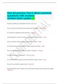 PACKAGE DEAL FOR HESI A2 EXAM