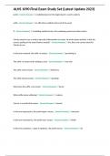 ALHS 1090 Final Exam Study Set &lpar;Latest Update 2023&rpar;