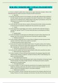 NUR 2392 &sol; NUR2392 MDC 2 FINAL EXAM REVIEW 2023