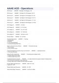 AAAE ACE - Operations Q & A &lpar;100&percnt; VERIFEID GRADED A&plus;&rpar; 2023&sol;2024