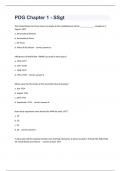 PDG Chapter 1 - SSgt question with complete  solution graded A+ 2023