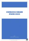 COM2602 EXAM PACK