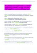 McCuistion&colon; Pharmacology&colon; A Patient-Centered Nursing Process Approach &lpar;54Complete Answered Questions&rpar;