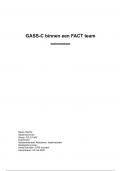 Implementatie GASS-C in een FACT team