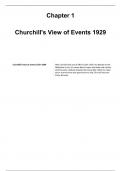 A* notes for chapter 1 of OCR A Level History: Britain 1930–1997 