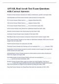 ASVAB&comma; Real Asvab Test Exam Questions with Correct Answers 