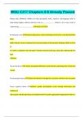 WGU C217 Chapters 8-9 Already Passed
