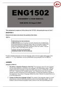 Eng1502 Assignment 3 (Due: 22 August 2023)