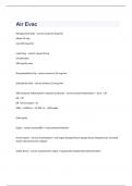 Air Method exam 2023 with 100&percnt; verified accurate answers