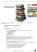 TestBank&lowbar;Pharmacology&lowbar;1339 correct Answered Questions&period;LATEST 2023