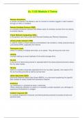 A&plus; 1102 Module 4 Terms - Questions and Answers