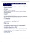 UPDATED ATI TEAS 7 SCIENCE QUESTIONS AND ANSWERS