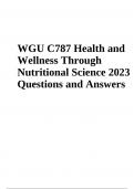 WGU C787 Final Exam Questions and Answers Latest 2023/2024 (GRADED A+)