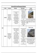 AQA A-Level Geography Coasts - Hard and Soft Engineering 