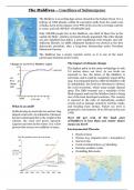 A-Level AQA Geography Coasts- Maldives Summary Sheet (A* grade)