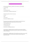 AORN PERIOP 101 final exam Test questions With Verified Answers