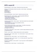 NTR Question and answers rated A&plus; 2023