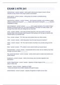 EXAM 3 NTR 241  Questions with complete solution 2023