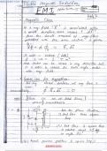 Handwriting class notes for science 