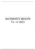 MATERNITY HESI PN V1- v3 -2021