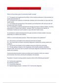 Community Practice Questions&lpar;100&percnt; verified answers&rpar;2023 full solution
