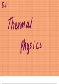 Thermal Physics (module 5)