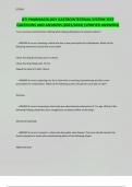 ATI PHARMACOLOGY GASTROINTESTINAL SYSTEM TEST QUESTIONS AND ANSWERS &lpar;2023&sol;2024&rpar; &lpar;VERIFIED ANSWERS&rpar;