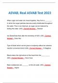 ASVAB&comma; Real ASVAB Test 2023