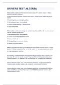 DRIVERS TEST ALBERTA&vert;UPDATED&VERIFIED&vert;100&percnt; SOLVED&vert;GUARANTEED SUCCESS