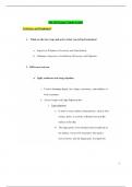 NR302 Exam 2 Study Guide / NR 302 Exam 2 Study Guide (Latest-2023): Chamberlain College of Nursing