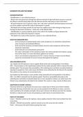 Summary -  CCEA Unit A2 1 - Physiology and Ecosystems - Homeostasis