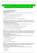   Test bank-Gerontologic Nursing 6th Edition Meiner Test Bank (All 29 Chapters)-latest-2023-2024