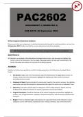 PAC2602 Assignment 1 & 2 Semester 2 [2023]