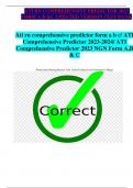 Ati rn comprehensive predictor form a b c/ ATI Comprehensive Predictor 2023-2024/ ATI  Comprehensive Predictor 2023 NGN Form A,B  & C