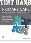 TEST BANK for Primary Care: Interprofessional Collaborative Practice 6th Edition by Buttaro, Trybulski, Patricia & Sandberg-Cook. ISBN-13 978-0323570152. (All Chapters 1- 228 in 260 Pages)