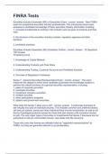 FINRA Tests Question and answers 100&percnt; correct  2023