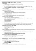 Class notes PNP (PNP401)  Study Guide for Gould's Pathophysiology for the Health Professions