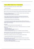 Cancer ABGC Study Set &lpar;A&plus; Guaranteed&rpar;