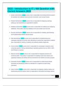 D322 - Introduction to IT &vert; 160 Question with Correct Answers 2023