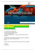 NUR612 Pathophysiology Final Mccance & Huether (8th Ed., 2023 -2024)/646 Questions With Complete Solutions Graded (A+)