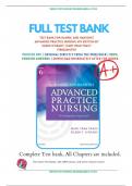 TEST BANK FOR Hamric and Hanson's Advanced Practice Nursing 6th Edition by Mary Fran Tracy, Eileen T. O'Grady, Chapter 1-24: ISBN-10 0323447759 ISBN-13 978-0323447751, A+ guide.