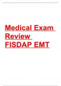 Medical Exam Review FISDAP EMT